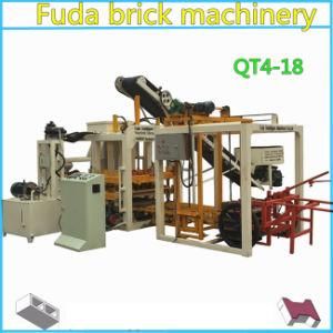 Qt4-18 Automatic Habiterra Block Making Machine in Kenya, Gabon