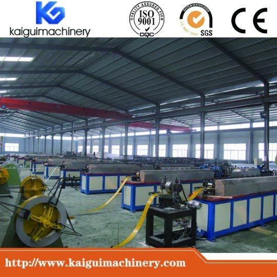 Ceiling T-Grid Forming Machine with Gi and Gl and PPGI Real Factory