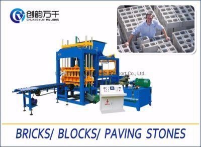 Qt4-15 Automatic Block Making Machine Italy New Technology Hollow Blocks Maker for Sale