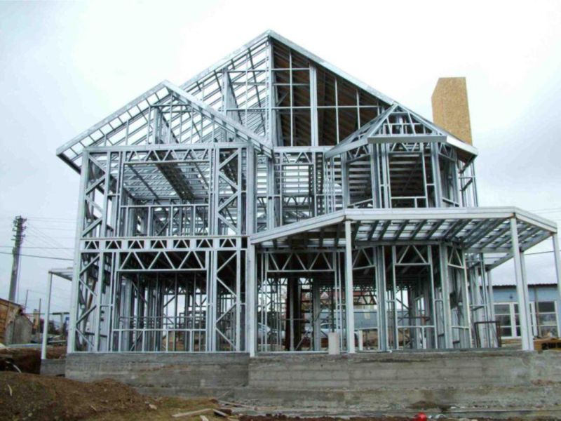 Prefab House Light Steel Frame Forming Machine with Vertex Design Software