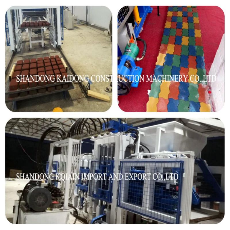 Factory Sale Qt12-15 Full Automatic Hydraulic Press Concrete Hollow Houdis Solid Stock Maxi and Color Paver Curbstone Brick Block Making Machine Price