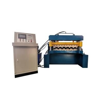 Metal Decking Roll Forming Machine Steel Deck Floor Tile Making Machine
