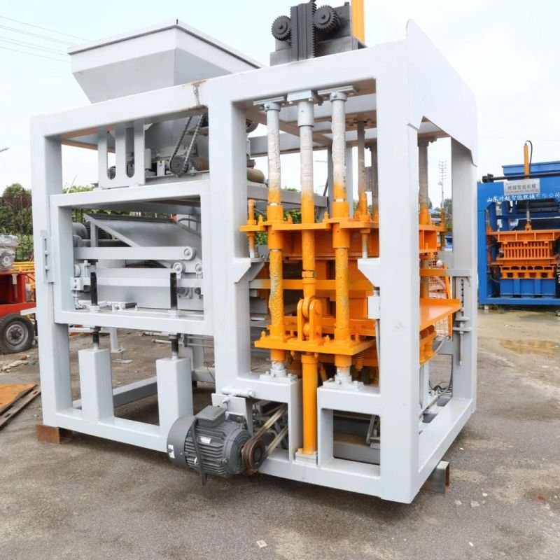 Qt4-15 Fully Automatic Paver Moulding Block Machine Hollow Brick Making Machinery