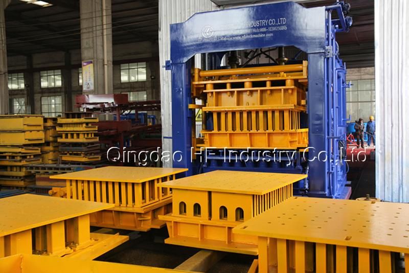 Qt10-15 Automatic Hydraulic Press Cement Interlock Brick Making Machine