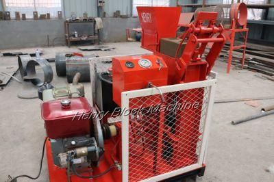 Manual Hydraulic Soil Lego Interlocking Brick Making Machine in Africa