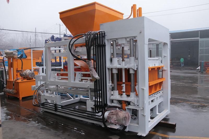 Qt6-15 Full Automatic Cinder Block Forming Plant China Concrete Block Making Machine