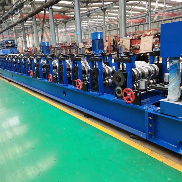 China Suppliers Galvanized Steel 3 Wave Guardrail Machine