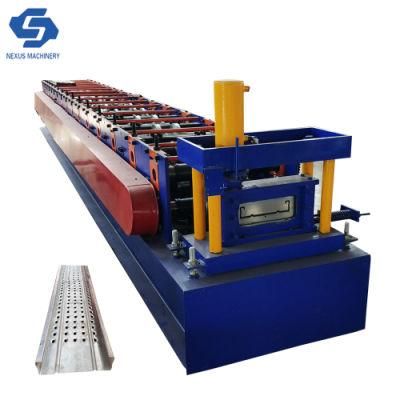 Wall Board Scaffold Sheet Forming Machine Foot Pedal Plate Roll Formed Machinery