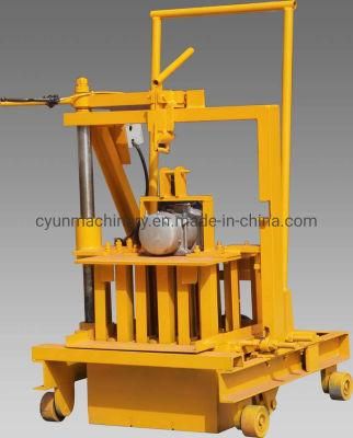 Small Size Egg Layer Block Making Machine for Concrete Cement Hollow Blocks (QMY2-45)