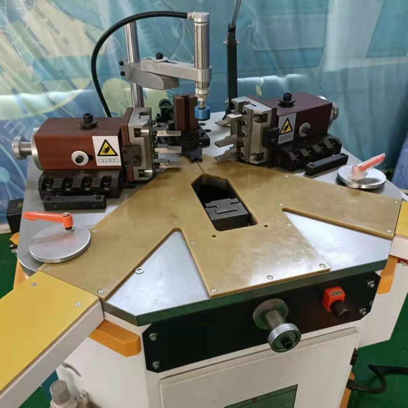 Aluminum Fabrication Machinery Price Aluminum Window Machine Corner Crimping Machine