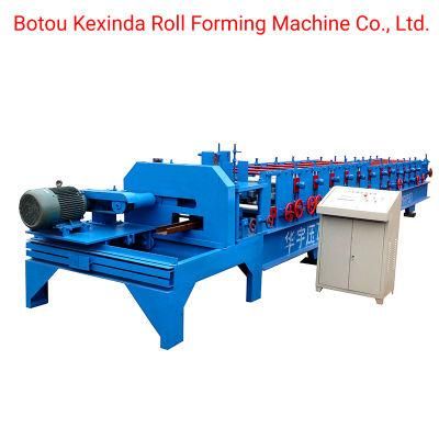 C Z Purlin Roll Forming Machine Flying Saw Cutting Steel Roofing
