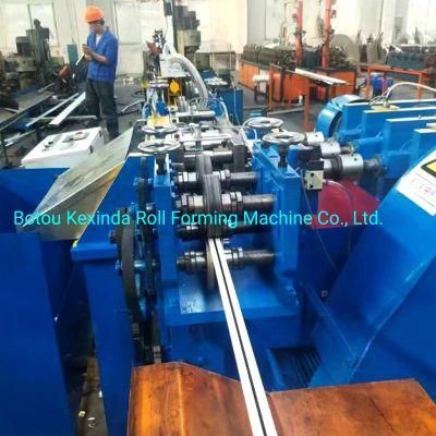 Galvanized Sheet Metal T Grid Ceiling Channel Roll Forming Machine