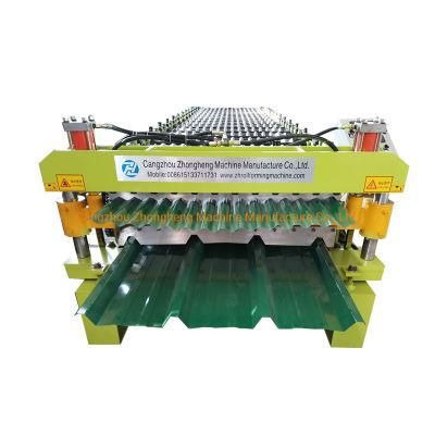 Alu Corrugated Iron Zinc Roofing Sheet Roller Machine