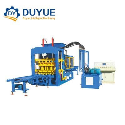 German Technology Qt6-15 Hydraulic Fully Automatic Cement Mould Making Machine for Hollow and Paving Bricks