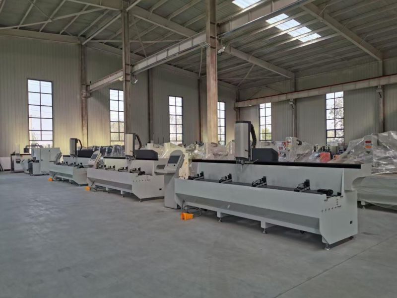 Heavy Synchronous CNC Machinery Corner Crimping Machine Window Door Making Machine