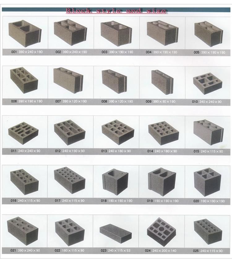 Mobile Block Making Machine Concrete Cement Brick Machine with Top Brand Motors