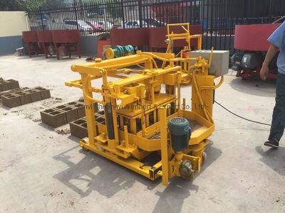 Portable Hydraulic Concrete Block Making Machine Price in India (QTM40-3A)