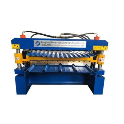 Metal Roofing Corrugated Steel Sheet Roll Forming Machine