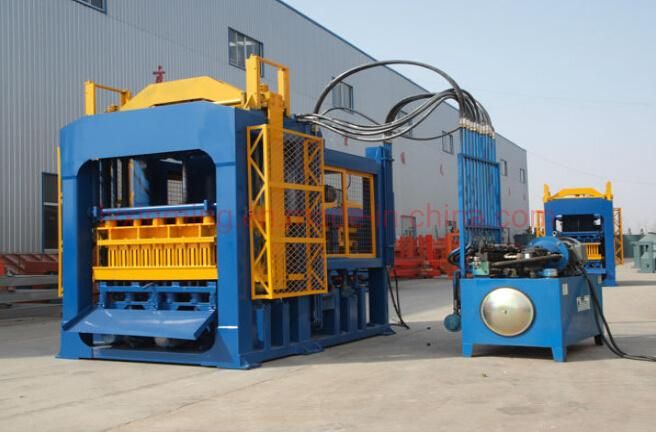 Full Automatic Qt4-15 Concrete Cement Interlocking Block Making Machine with Competitive Price