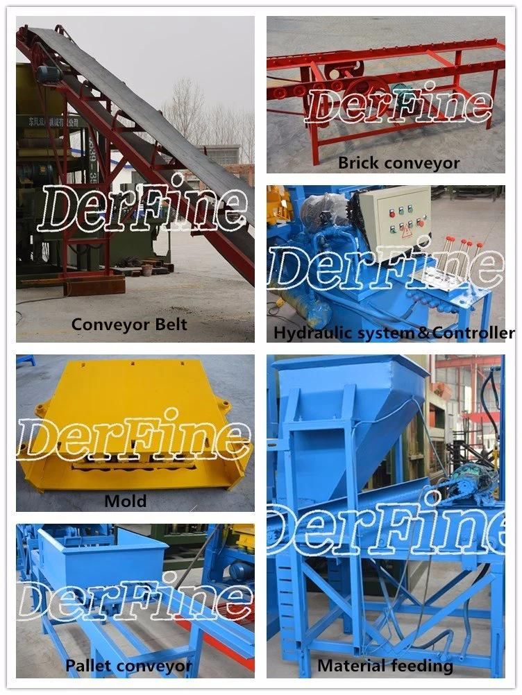 Df 3-20 Cement Paver Block Making Machine / Color Pavers Brick Production Machine