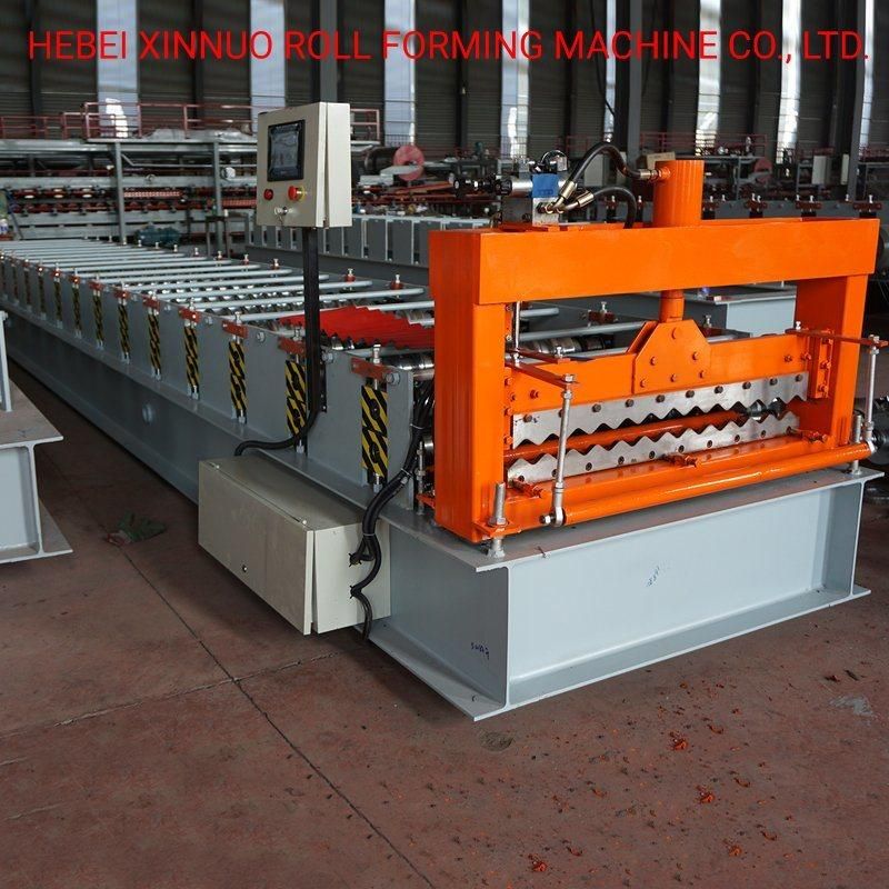 Corrugated Roof Sheet Cold Roll Forming Machine Tile Forming Machine for Metal Sheets