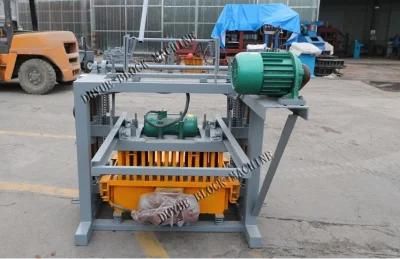 Qt4-35A Manual Block Machine Paver Machine Small Scale Brick Making Machine