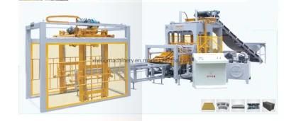 Qt12-15 Automatic Hollow Block Cement Brick Making Machine