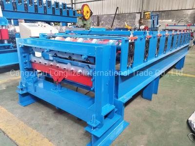 Ibr Trapezoidal Galvanized Roofing Sheet Roll Forming Machine Price