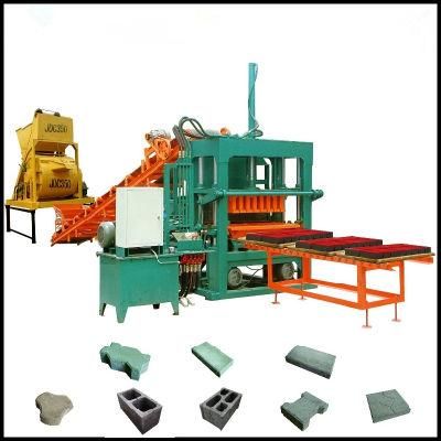 Qt5-20 Hydraulic Operation Concrete Boarder Floor Tile Making Machine