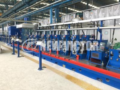Vzh-140z Round Longitude Seam Welded Tube Mill Hfi Gas Transport Pipe Making Machine