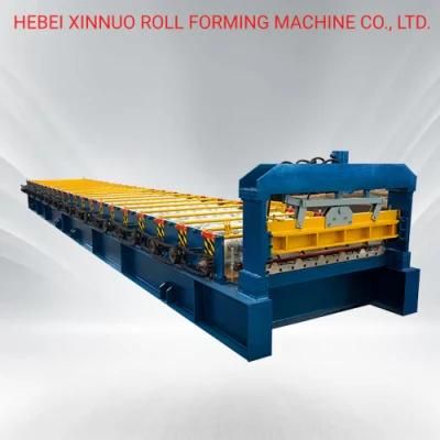 Standing Seam Roofing Colored Metal Panel Roll Forming Machine