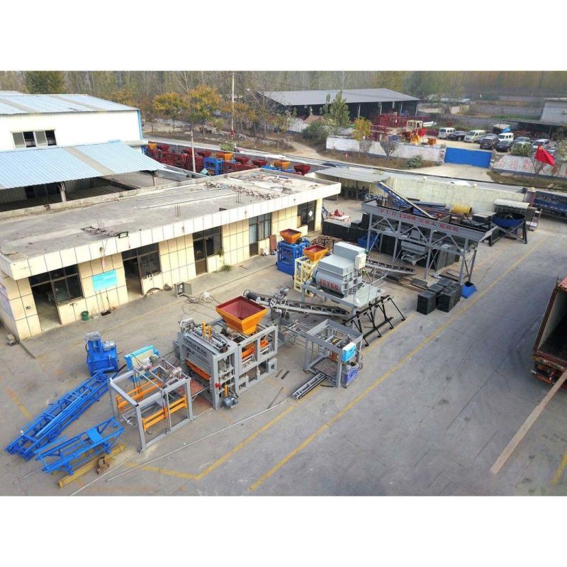 Qt10-15 Brick Manufacturing Plant for Sale Full Automatic Zig-Zag Brick Forming Plant