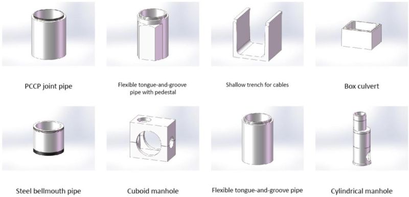 Efficient Vibration Type Production Plant for Reinforced and Non-Reinforced Pipes