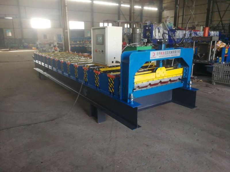 840 Trapezoidal Sheet Steel Structure Metal Roofing Roll Forming Machine