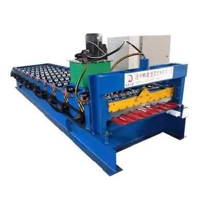 Zinc Roofing Color Trapezoidal Sheet Roll Forming Machine