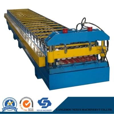 Metal Roof Tile Sheet Roll Forming Machine/Color Steel Roof Sheet Roll Former
