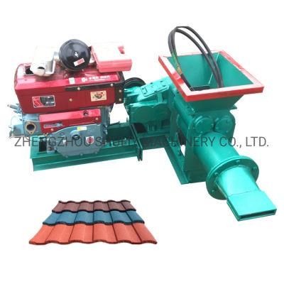 Clay Brick Machine Small Manual Clay Brick Extruder in Kenya and Tile Making Machine
