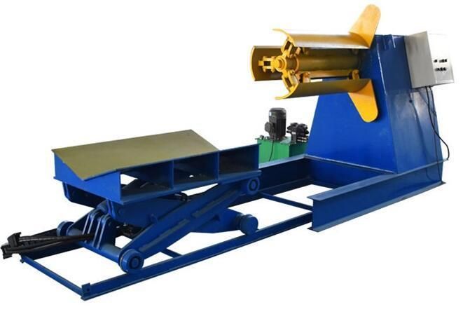 5ton 8ton 10ton Hydraulic Decoiler/Uncoiler with Coil Car