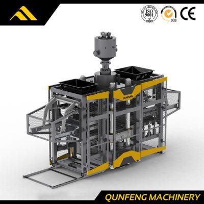 Hydraulic Pressure Hollow Machine, China Automatic Block Making Machine Qp600