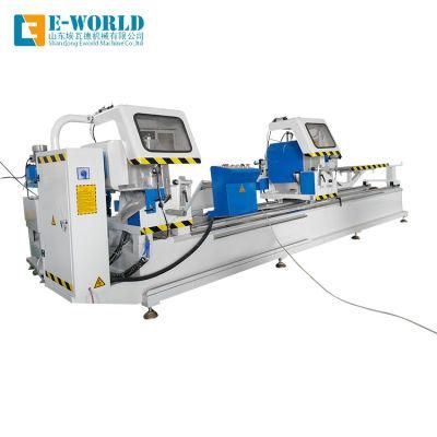 Aluminum/UPVC/PVC Profile Double Head Cutting Saw/Aluminum Profile Cutting Machine/UPVC and Aluminum Window Door Making Machine