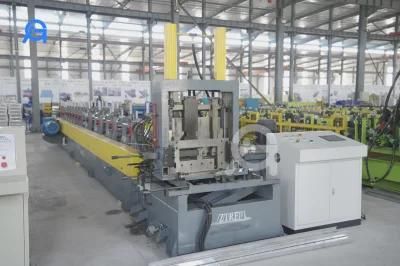 Cold Full-Automatic Quick Interchange Steel C U CZ Purline Channel Roll Forming Machine