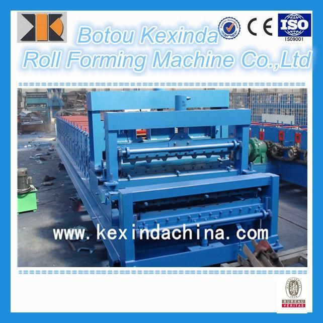 Double Deck Roof Panel Roll Forming Machine