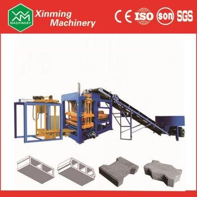 Qt4-18 Automatic Concrete Paver Brick Block Making Machine with Electric Motor