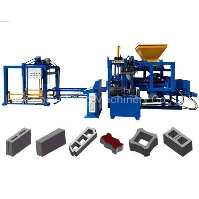 Construction Qt4-15 Automatic Brick Machine Price for Hollow Concrete Block Making Machine