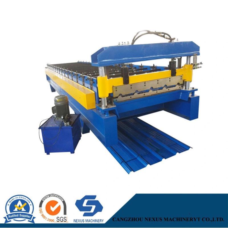 Building Material Steel Roofing Sheet Roll Forming Machine