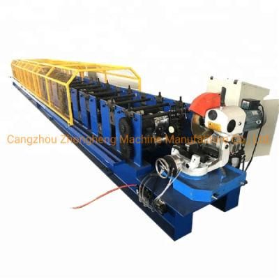 5&prime;&prime; 6&prime;&prime; Seamless Stainless Steel Galvanized Sheet Half Round Gutter Machine