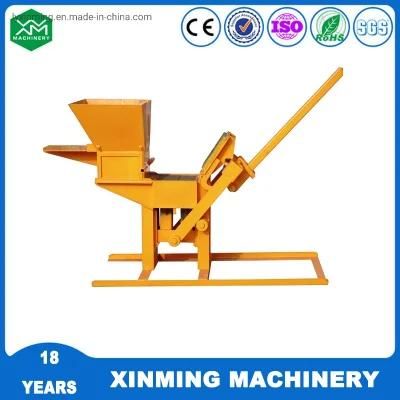 Xinming Xm2-40 Manual Clay Interlocking Lego Brick Machine