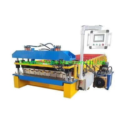 China Good Price Steel Sheet Trapezoidal Proffile Roofing Sheet Roll Forming Machine