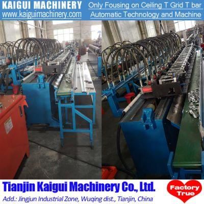 Top Quality Ceiling T Grid T Bar Forming Roll Machinery From China