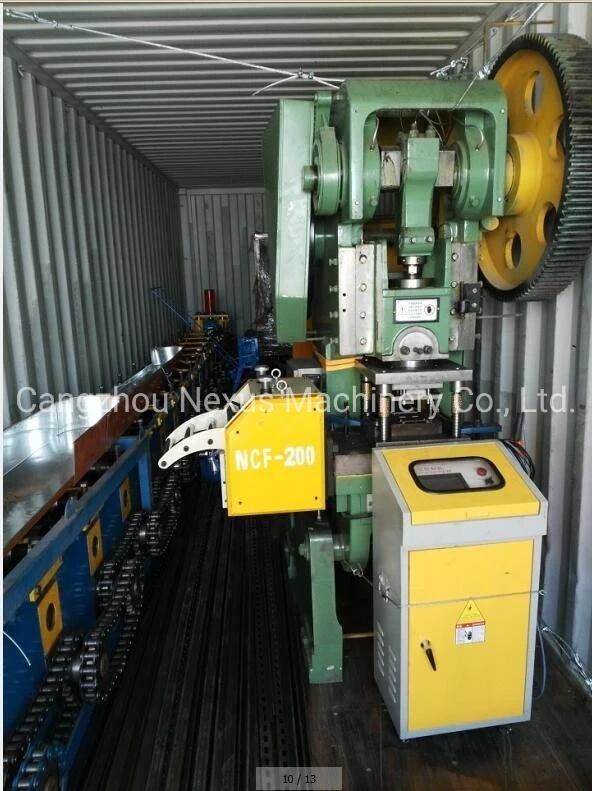 Solar Panel Frame Manufacturing Machine Strut Rollforming Line C Solar Strut Channel Roll Forming Machine